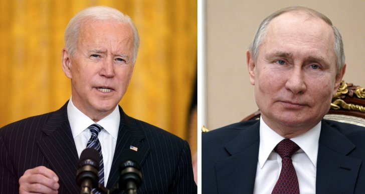 Vladimir Putin, Joe Biden